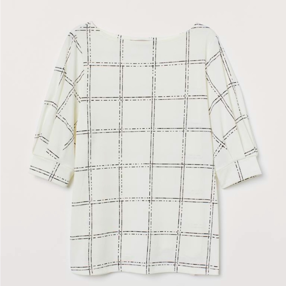 H&M checked blouse